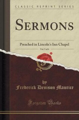 Cover of Sermons, Vol. 5 of 6