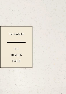 Book cover for The Blank Page