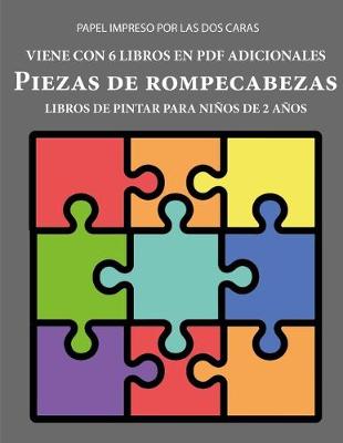 Cover of Libros de pintar para niños de 2 años (Piezas de rompecabezas)