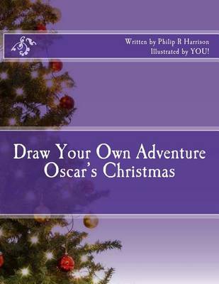 Book cover for Draw Your Own Adventure Oscar's Christmas