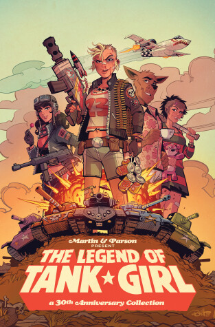 Book cover for The Legend of Tank Girl