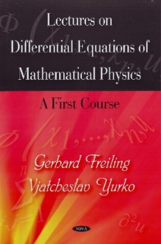 Cover of Lectures on Differential Equations of Mathematical Physics