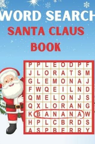 Cover of Santa Claus Word Search Book