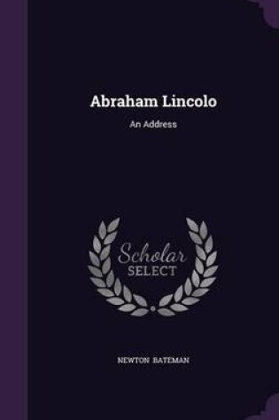 Cover of Abraham Lincolo