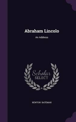 Book cover for Abraham Lincolo