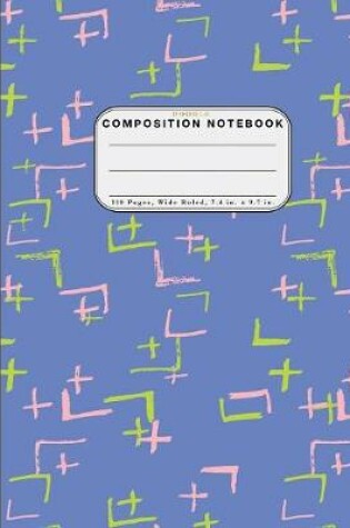 Cover of Wide Ruled Composition Notebook Doodle