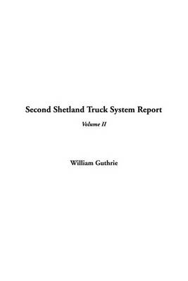 Book cover for Second Shetland Truck System Report, V2