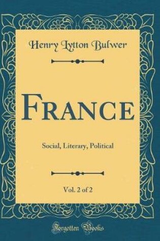 Cover of France, Vol. 2 of 2