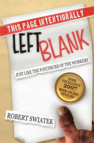 Cover of This Page Intentionally Left Blank - Just Like the Paychecks of the Workers