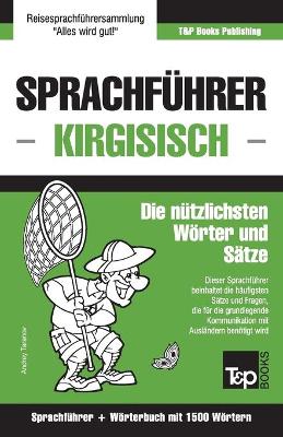Book cover for Sprachfuhrer Deutsch-Kirgisisch und Kompaktwoerterbuch mit 1500 Woertern
