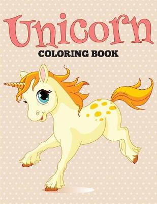 Book cover for Unicorn Coloring Book