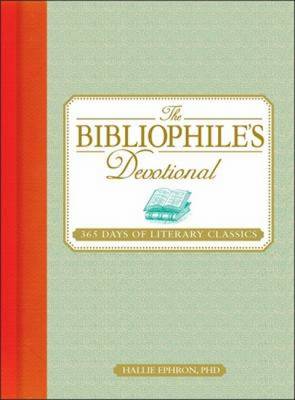 Book cover for The Bibliophile's Devotional