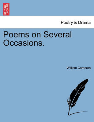 Book cover for Poems on Several Occasions.