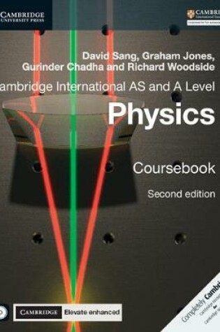 Cover of Cambridge International AS and A Level Physics Coursebook with CD-ROM and Cambridge Elevate Enhanced Edition (2 Years)