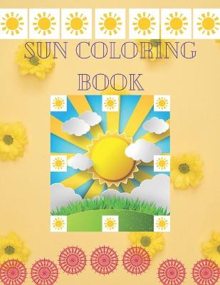 Book cover for Sun Coloring Book