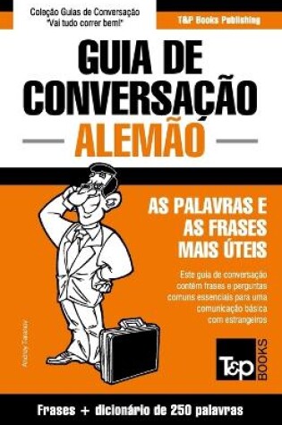 Cover of Guia de Conversacao Portugues-Alemao e mini dicionario 250 palavras