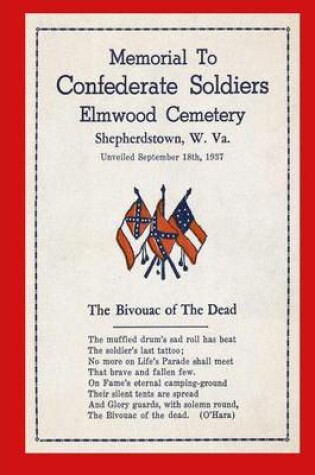 Cover of Memorial to Confederate Soldiers, Elmwood Cemetery, Shepherdstown W. Va.