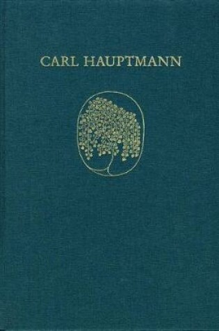 Cover of Carl Hauptmann