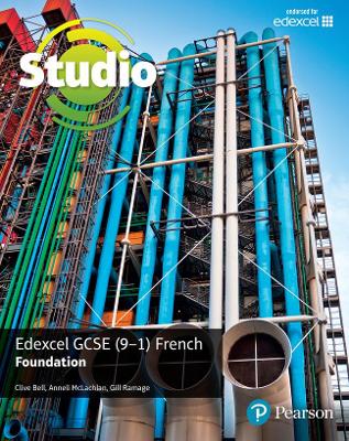Book cover for Studio Edexcel GCSE French Foundation Student Book