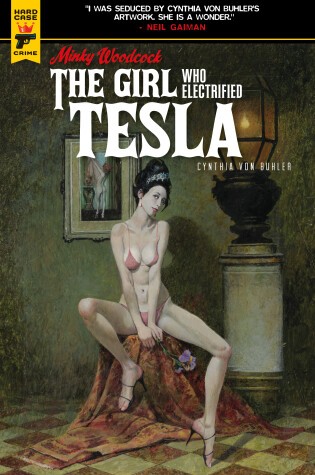 Cover of Minky Woodcock: The Girl Who Electrified Tesla (Graphic Novel)