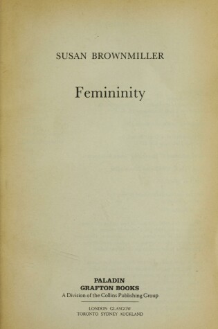 Cover of Femininity