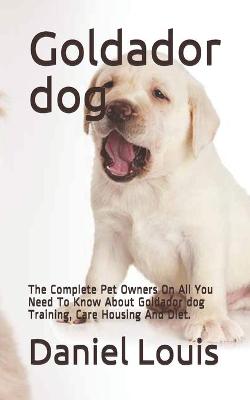 Book cover for Goldador dog