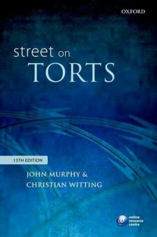 Cover of Street on Torts