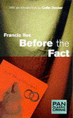 Book cover for Before the Fact