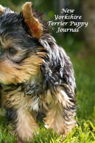 Cover of New Yorkshire Terrier Puppy Journal