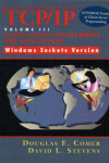 Book cover for Internetworking with TCP/IP Vol. III Client-Server Programming and Applications-Windows Sockets Version