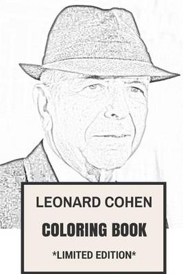 Book cover for Leonard Cohen Coloring Book