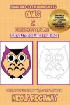 Book cover for Trace and color worksheets (Owls 2)