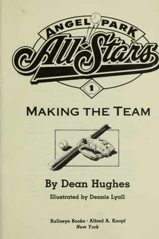 Cover of Making the Team (Angel Park Al