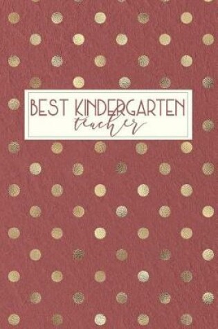 Cover of Best Kinder Teacher