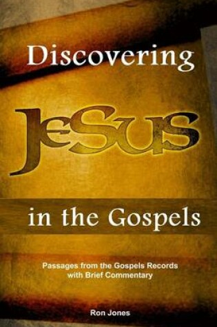 Cover of Discovering Jesus in the Gospels