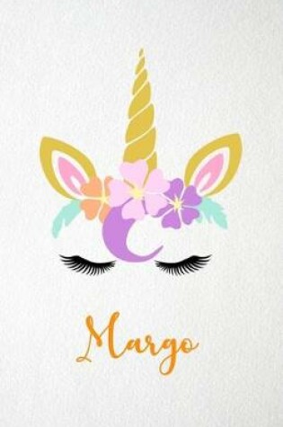 Cover of Margo A5 Lined Notebook 110 Pages