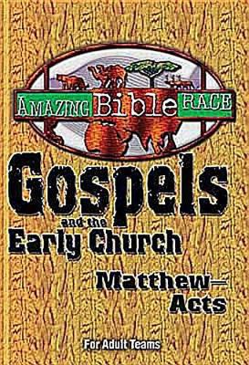 Book cover for Amazing Bible Race - For Adult Teams (Matthew-Acts)