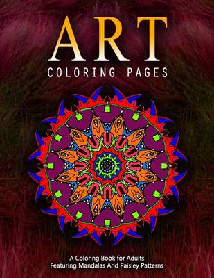 Book cover for ART COLORING PAGES - Vol.5