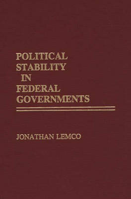 Book cover for Political Stability in Federal Governments