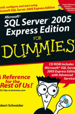 Cover of Microsoft SQL Server 2005 Express Editon For Dummies