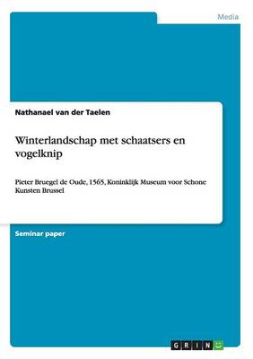 Book cover for Winterlandschap Met Schaatsers En Vogelknip