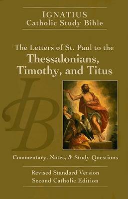 Book cover for The Letters of Saint Paul to the Thessalonians, Timothy, and Titus