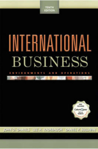 Cover of International Business, Pearson International Edition:Environments andOperations with                                                       CORPORATION: GLOBAL BUSINESS SIMULATION