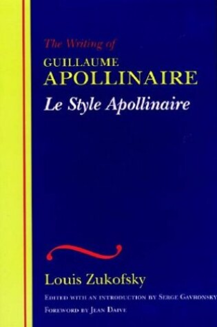 Cover of Le Style Apollinaire