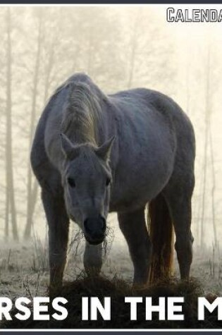 Cover of Horses in the Mist Calendar 2021