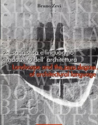 Book cover for Landscape & the Zero Degree of Architectural Language