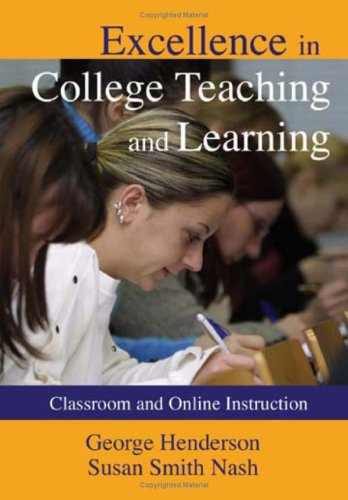 Book cover for Excellence in College Teaching and Learning