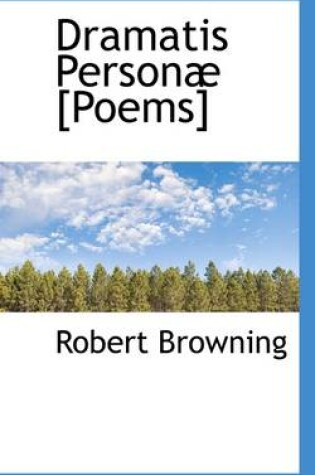 Cover of Dramatis Person [Poems]