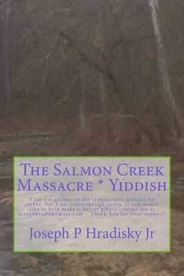 Book cover for The Salmon Creek Massacre * Yiddish