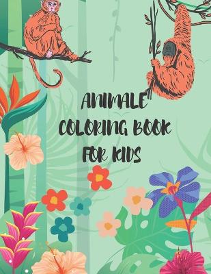 Cover of Animale Coloring Book for Kids